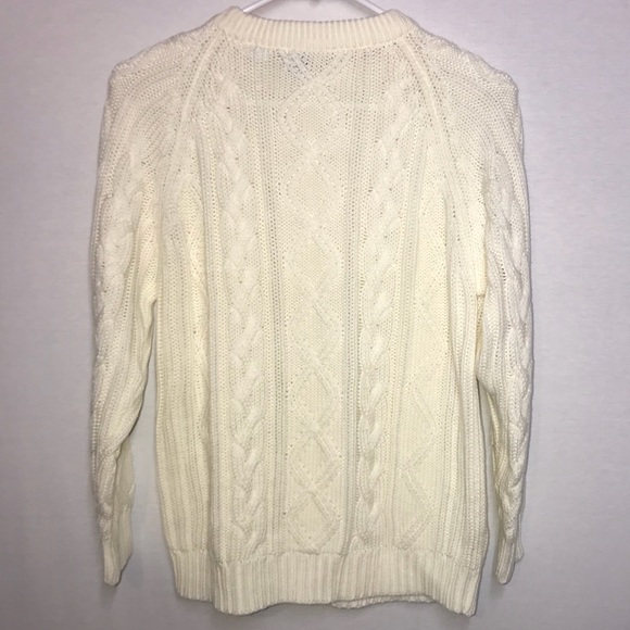 Vintage Northern Isle Cable Knit Sweater Small - Picture 2 of 5